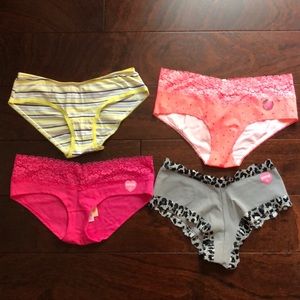 VIctoria Secret & VS Pink Panty Bundle